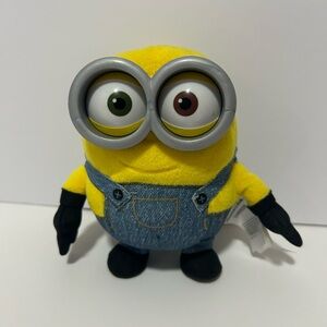 Minions Plush Toy with Denim Outfit
